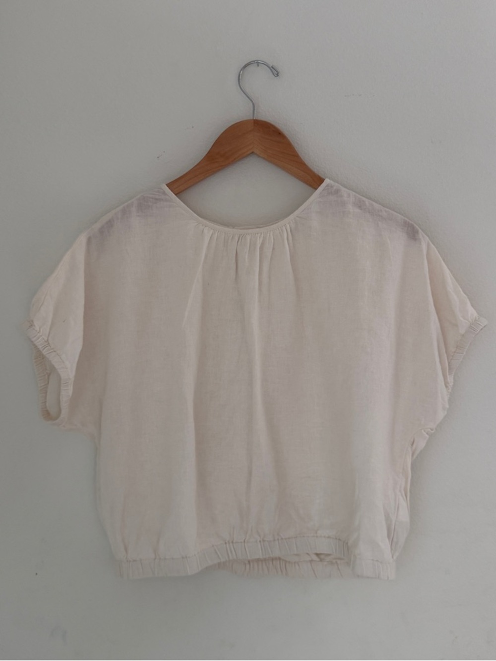 Madewell Cream Top